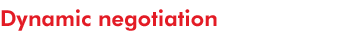 Negoziazione dinamica