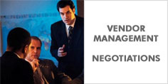 VENDOR MANAGEMENT - NEGOTIATIONS